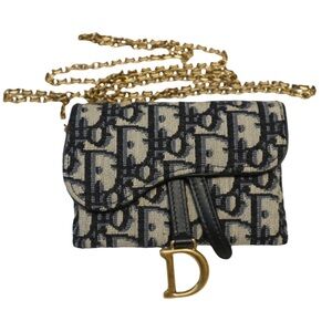 Christian Dior Diorissimo Saddle flap card holder